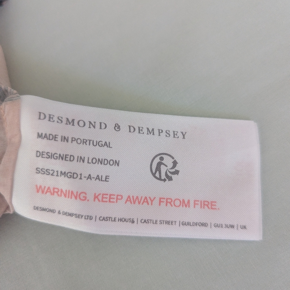 Desmond & Dempsey Ravenela Pink Pajama Top - Picture 9 of 11